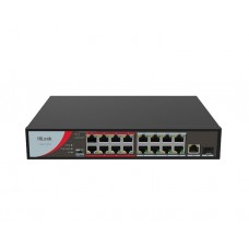 სვიჩი: HiLook NS-0318P-130 18-Port PoE Unmanaged Switch