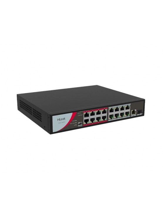 სვიჩი: HiLook NS-0318P-130 18-Port PoE Unmanaged Switch