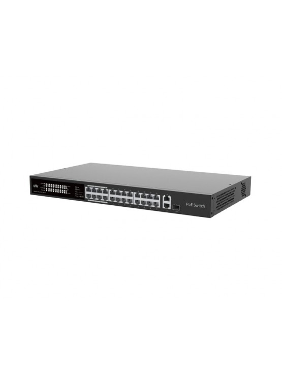 სვიჩი: Uniview NSW2020-24T1GT1GC-LPOE-IN 26-Port PoE Unmanaged Switch