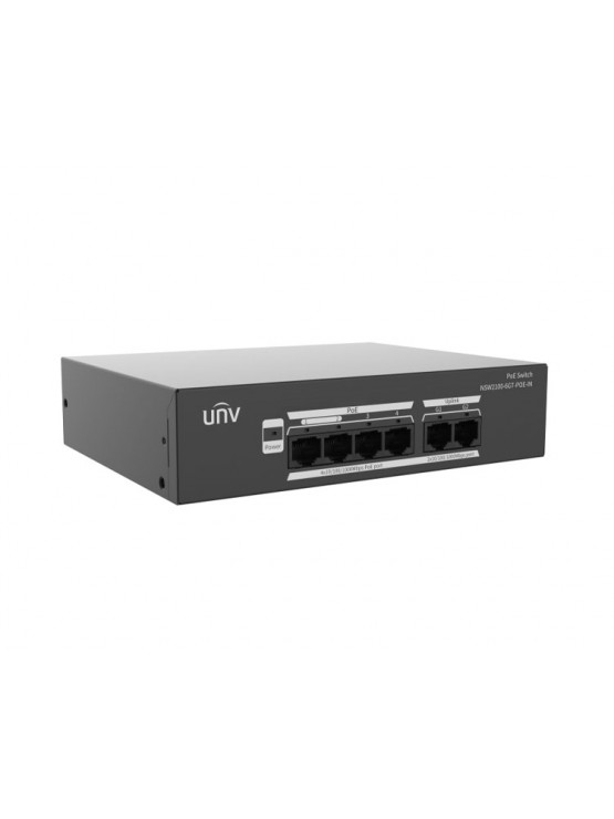 სვიჩი: Uniview NSW2100-6GT-POE-IN 6-Port PoE Managed Switch