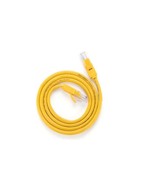 ქსელის კაბელი: UGREEN NW103 Cat5e Patch Cord UTP Lan Cable 10m Yellow - 30642