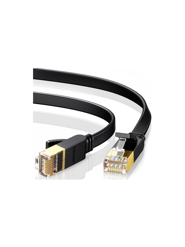 ქსელის კაბელი: UGREEN NW106 CAT7 Patch Cord LAN Cable 5m Black - 11263