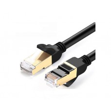 კაბელი: UGREEN NW107 Cat7 F/FTP Ethernet Patch Cord Lan Cable 15m Black - 11274