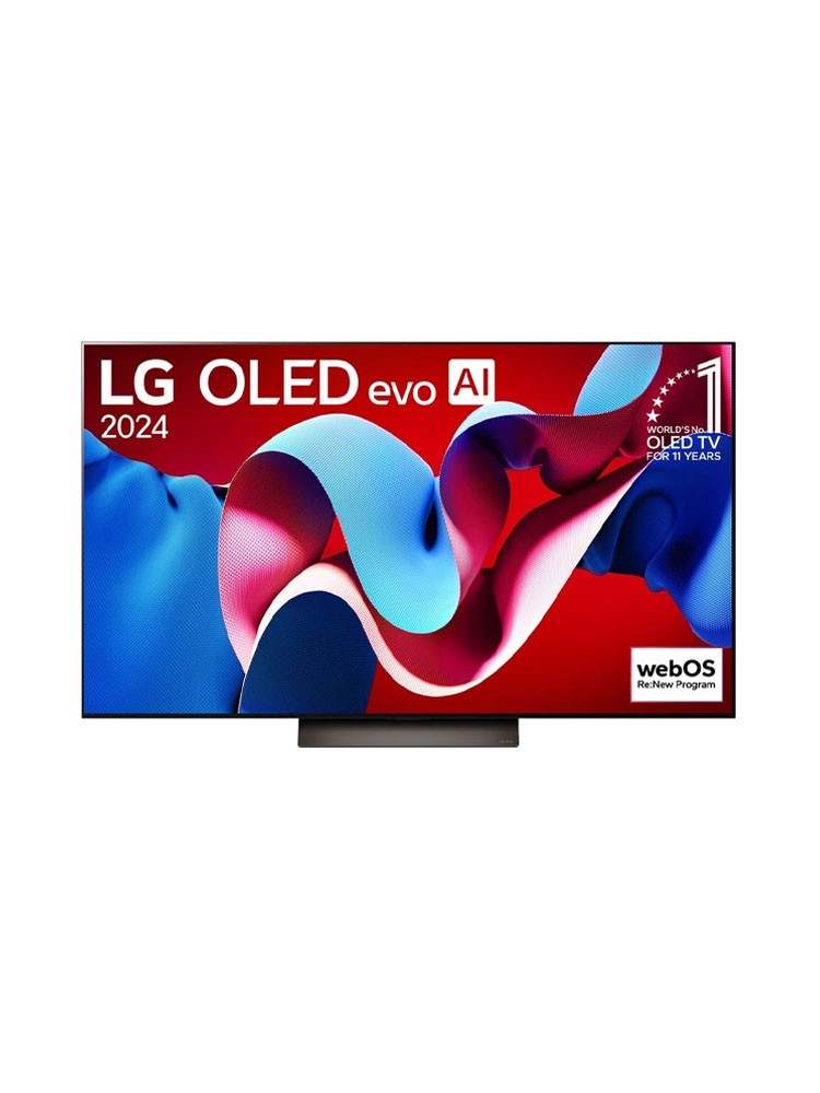 ტელევიზორი: LG OLED55C4RLA.AMCN 55" 4K UHD Smart TV HDR 10 Wi-Fi Black