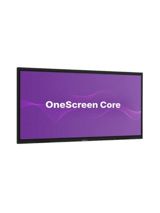 ინტერაქტიული ეკრანი: OneScreen Core 75" Android 14 RAM 8GB 128GB Smart Board Black