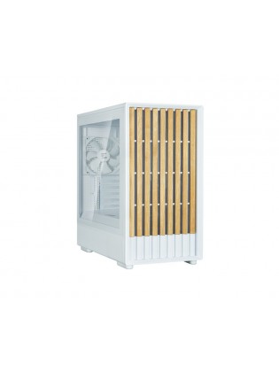 ქეისი: Zalman P10 Namu ARGB 3x120mm Micro-ATX Mini-Tower White - P10NAMUWHITE