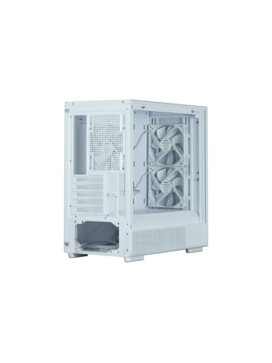 ქეისი: Zalman P10 Namu ARGB 3x120mm Micro-ATX Mini-Tower White - P10NAMUWHITE