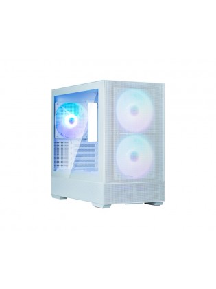 ქეისი: Zalman P30 AIR ARGB 3x140mm Micro-ATX Mini-Tower White - P30AIRWHITE