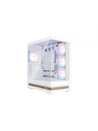 ქეისი: Zalman P40 NAMU 4x120mm ATX Mid-Tower White - P40NAMUWhite