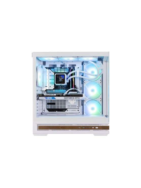 ქეისი: Zalman P40 NAMU 4x120mm ATX Mid-Tower White - P40NAMUWhite