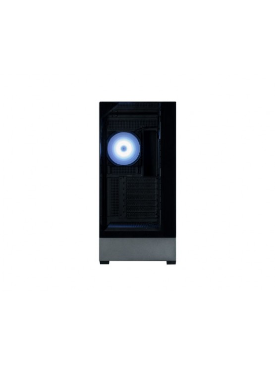 ქეისი: Zalman P40 Prism Plus ARGB 3x120mm/1x120mm ATX Mid Tower Black - P40PRISMPLUSBLACK