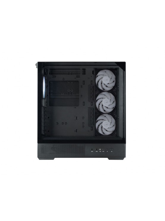 ქეისი: Zalman P40 Prism Plus ARGB 3x120mm/1x120mm ATX Mid Tower Black - P40PRISMPLUSBLACK