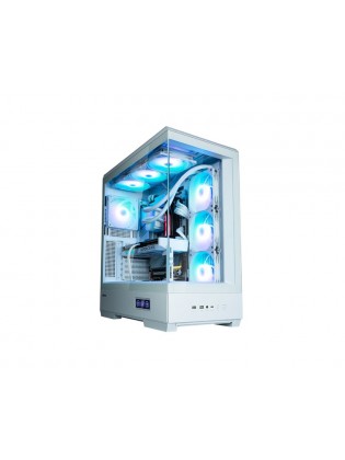 ქეისი: Zalman P50 DS 4x120mm ARGB Fans ATX Mid-Tower White - P50DSWHITE