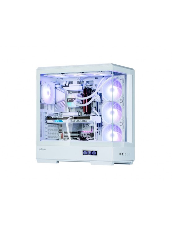 ქეისი: Zalman P50 DS 4x120mm ARGB Fans ATX Mid-Tower White - P50DSWHITE