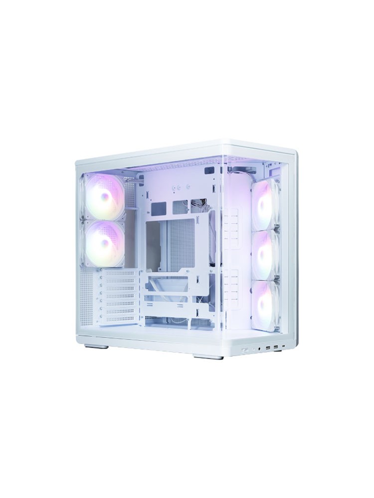 ქეისი: Zalman P60 5x120mm ATX Mid-Tower White - P60White