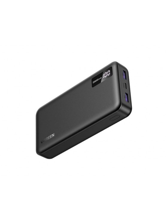 დამტენი: UGREEN PB312 20000mAh USB Type-C USB Two-way Power Bank Black