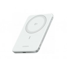 პორტატული დამტენი: UGREEN PB580 95931B 5000mAh Type-C Magnetic Wireless Power Bank White