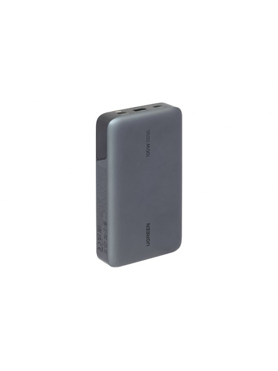 დამტენი: UGREEN PB720 20000mAh USB Type-C USB Two-way Power Bank Grey