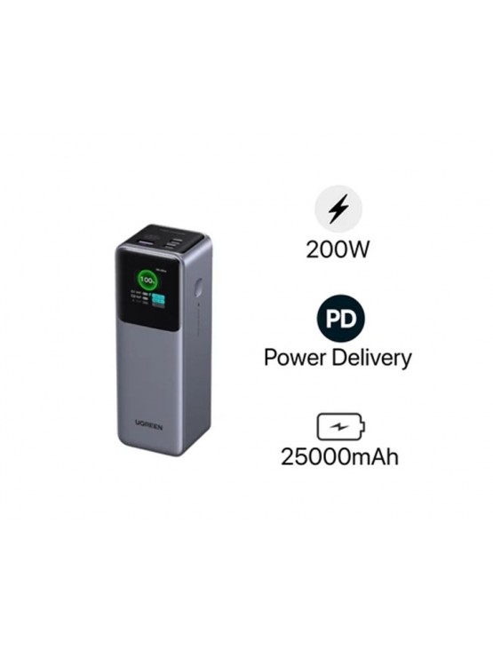 დამტენი: Ugreen PB721 35524B Nexode 20000mAh Power Bank Grey