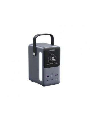 დამტენი: UGREEN PB770 48000mAh 300W Power Bank With Smart Digital Display Grey - 25286