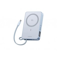 პორტატული დამტენი: UGREEN PB773 65958B MagFlow 10000mAh Magnetic Wireless Power Bank