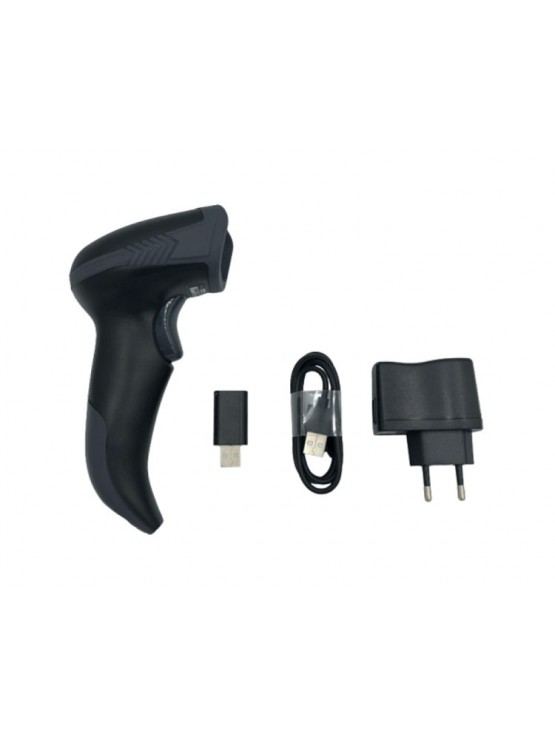 ბარკოდის სკანერი: Posfix 2D Bluetooth Barcode Scanner Black - PF-2030WU