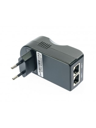 PoE გარდამქმნელი: Ubiquiti 24V 30W PoE injector - POE-24-1.25A