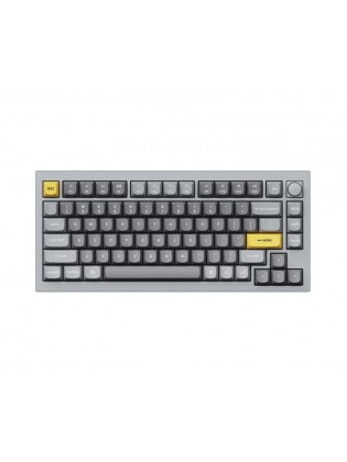 კლავიატურა: Keychron Q1 QMK RGB Gateron G Pro Blue Wired Mechanical Keyboard Grey - Q1N2Z_KEYCHRON