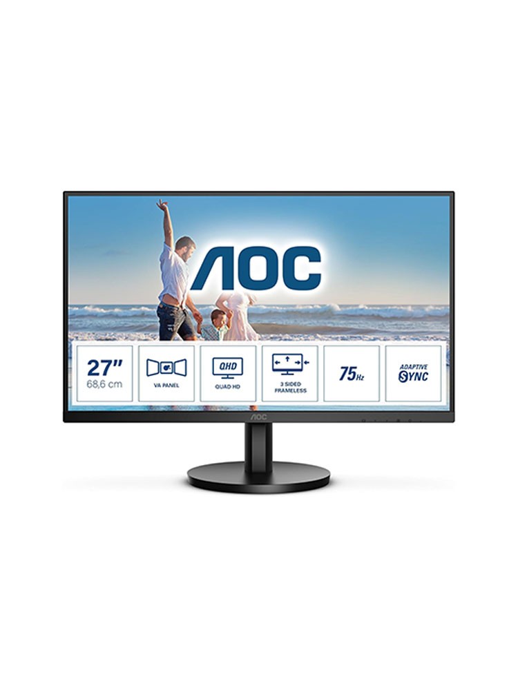 მონიტორი: AOC Q27B3MA 27" QHD VA 4ms 2xHDMI 2xDP