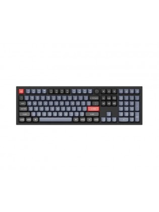 კლავიატურა: Keychron Q6 QMK RGB Gateron G PRO Red Mechanical Keyboard Black - Q6M1_KEYCHRON