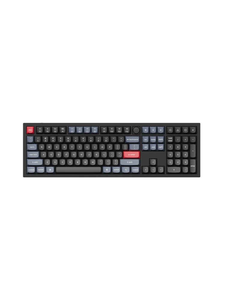 კლავიატურა: Keychron Q6 QMK RGB G PRO Brown Mechanical Keyboard Black - Q6M3Z_KEYCHRON