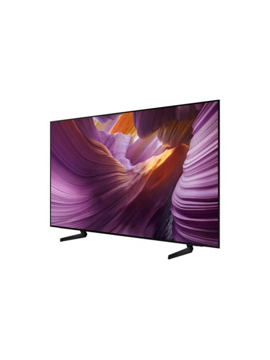 ტელევიზორი: Samsung QE83S85FAEXRU 83" 4K UHD Smart TV HDR Wi-Fi Black