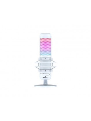 მიკროფონი: HyperX QuadCast S RGB USB Condenser Gaming Microphone White