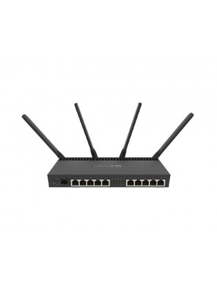 როუტერი: Mikrotik RB4011iGS+5HacQ2HnD-IN 10xGigabit Ethernet Router Black