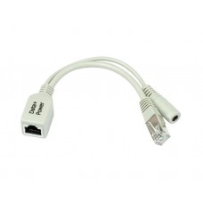 PoE გარდამქმნელი:  MikroTik RBPOE 10/100Mbps PoE injector