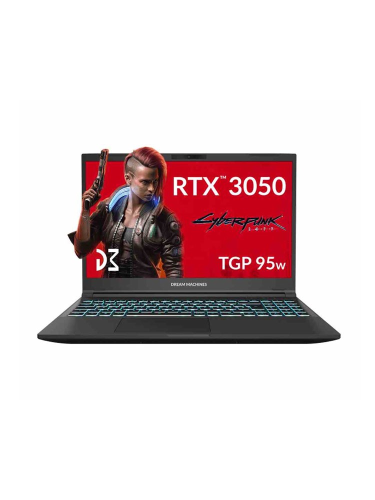 ნოუთბუქი: Dream Machines RG3050-15 15.6" FHD 144Hz Intel i5-13420H 16GB 1TB SSD RTX3050 4GB - RG3050-15UA71