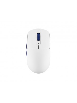 მაუსი: Royal Kludge RK M30 Wireless Gaming Mouse White/Blue - RKM30-WB