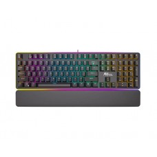 კლავიატურა: Royal Kludge RK918 Brown switch Wired USB Mechanical Keyboard Black - RK918-BLAC-C