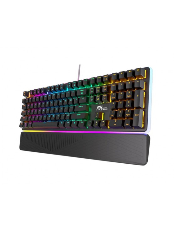კლავიატურა: Royal Kludge RK918 Red switch Wired USB Mechanical Keyboard Black - RK918-BLACH-H