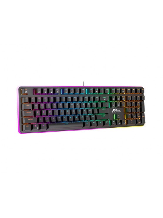 კლავიატურა: Royal Kludge RK918 Red switch Wired USB Mechanical Keyboard Black - RK918-BLACH-H