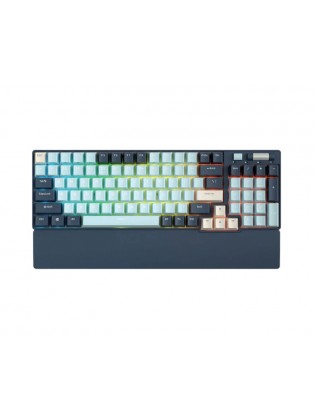 კლავიატურა: Royal Kludge RK96 Red switch Mechanical Keyboard Forest Blue - RK96-FBF-H