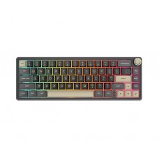 კლავიატურა: Royal Kludge RK R65 RGB Brown Switch Type-C Mechanical Keyboard Phantom - RKR65-PT-C
