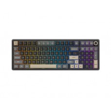 კლავიატურა: Royal Kludge RK R98 Pro Wired RGB Mechanical Keyboard Beige Switch Phantom - RKR98PRO-PT-XW