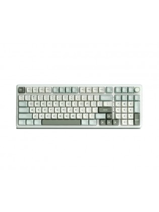 კლავიატურა: Royal Kludge RK R98 Pro Wired RGB Mechanical Keyboard Beige Switch Sky Cyan - RKR98PRO-SK-XW