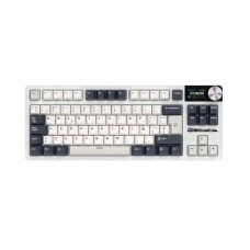კლავიატურა: Royal Kludge RK S85 RGB Cloud Switch Mechanical Keyboard White Night - RKS85-WN-YW