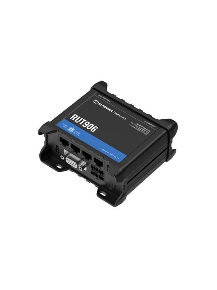 როუტერი: Teltonika RUT906 Industrial LTE Router Black