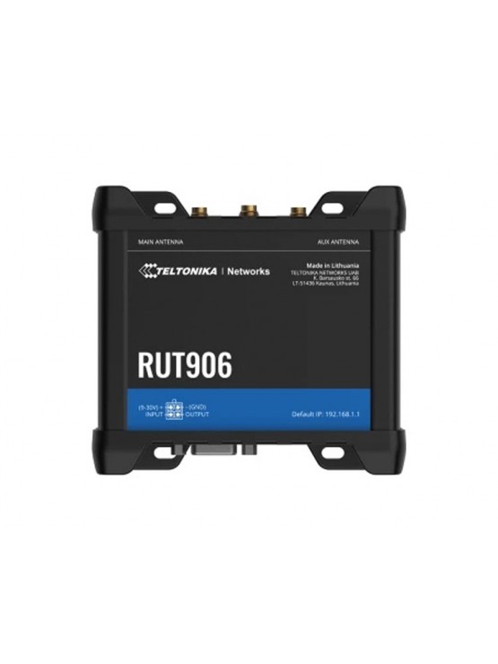 როუტერი: Teltonika RUT906 Industrial LTE Router Black