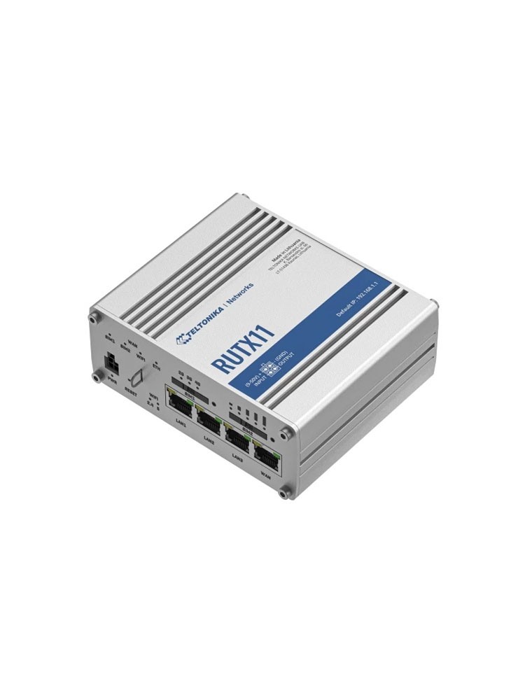 როუტერი: Teltonika RUTX11 Industrial LTE Router White