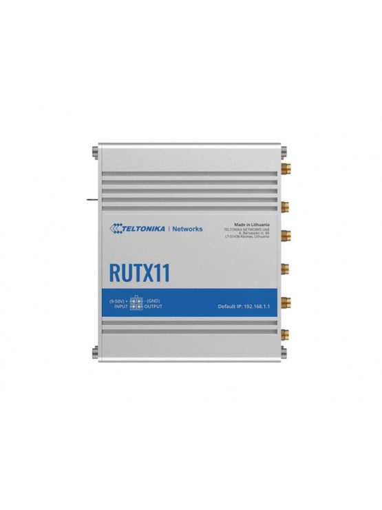 როუტერი: Teltonika RUTX11 Industrial LTE Router White