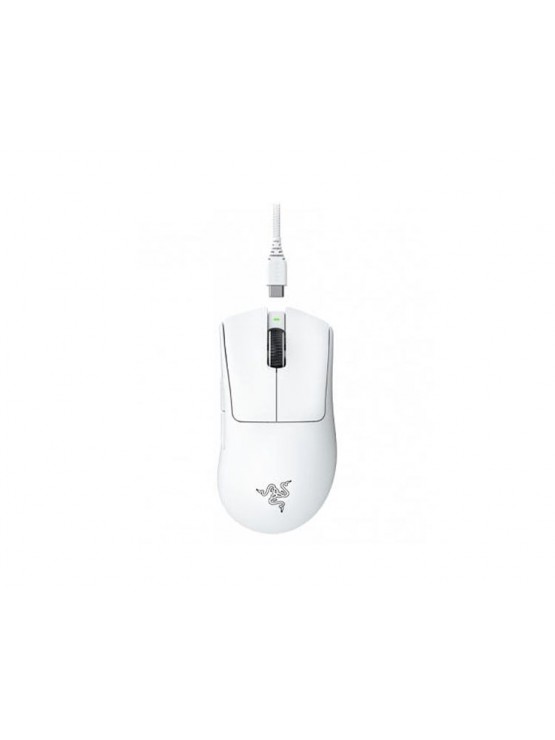 მაუსი: Razer DeathAdder V3 Pro Ergonomic Wireless Gaming Mouse White - RZ01-04630200-R3G1